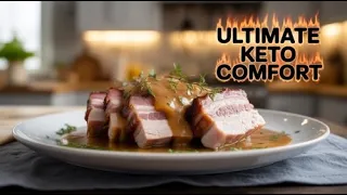 Keto Gravy with Pork Belly